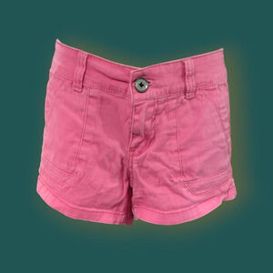 Pink vintage Union Bay cargo pocket cotton shorts